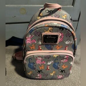 Disney Cats Loungefly Character Print Backpack